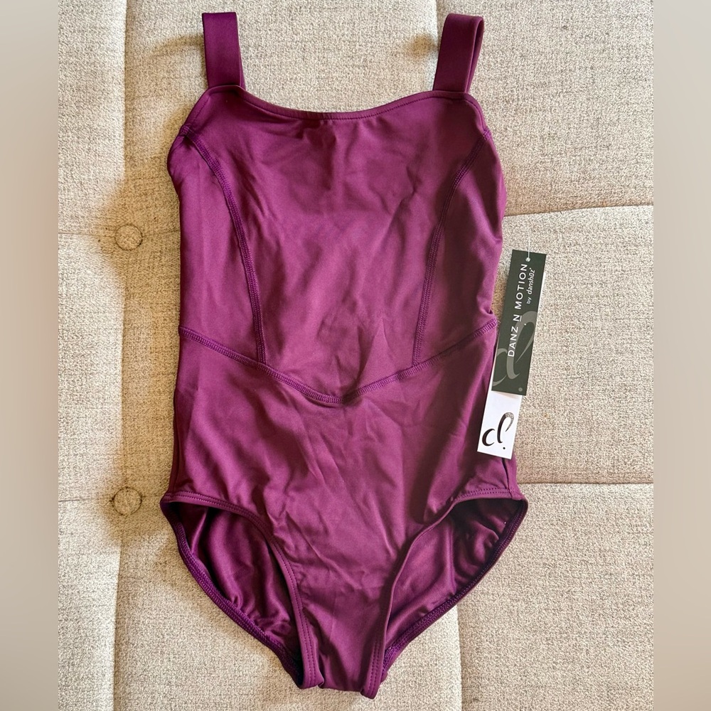 Danz N Motion Merlot Camisole Leotard